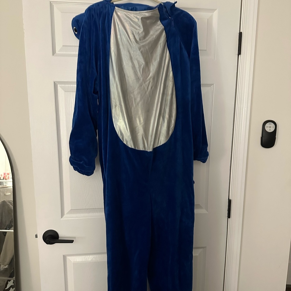 Blue Hammer Head Shark Onesie